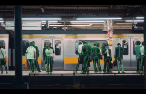 A Still from Humans in the Loop