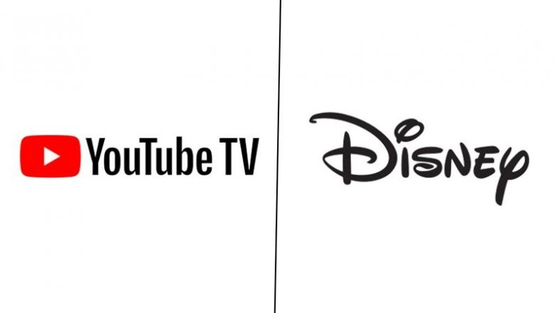 YouTube TV Logo, Disney Logo (Photo Credits: Wikipedia Commons)