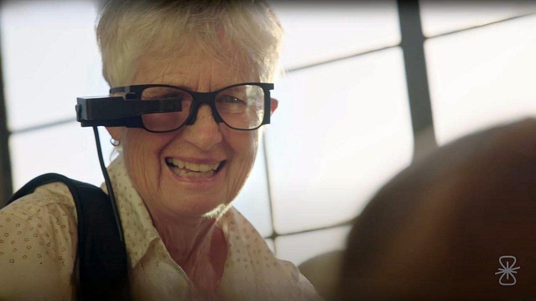 The PRIMA implant works with smart glasses to bring central vision back to life.