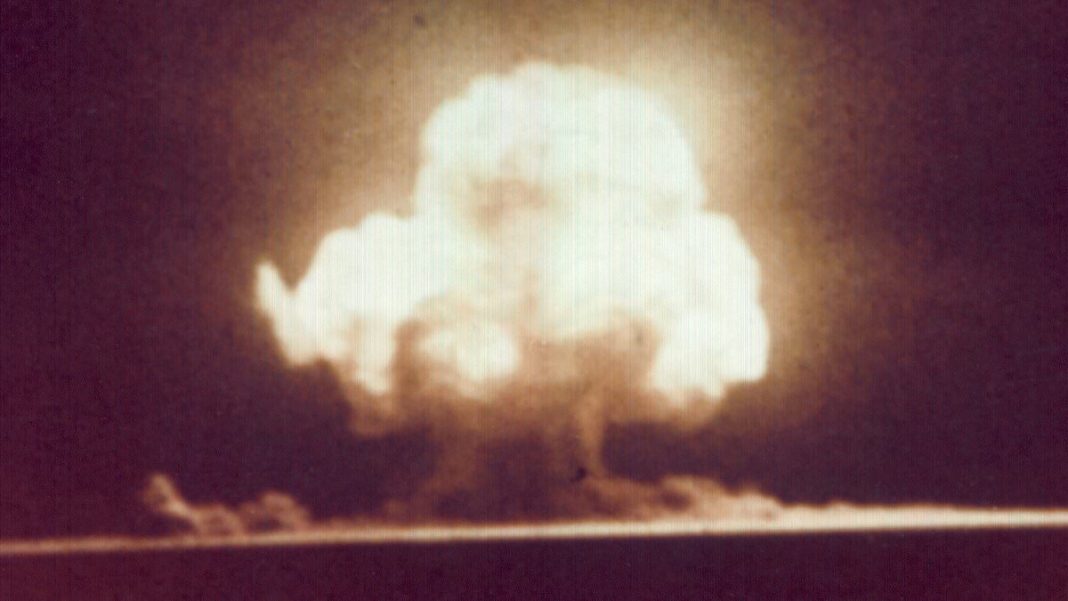 Photos from the 1940s and 1950s revealed thousands of bright spots called transients appearing in Earth orbit during the world's early nuclear tests