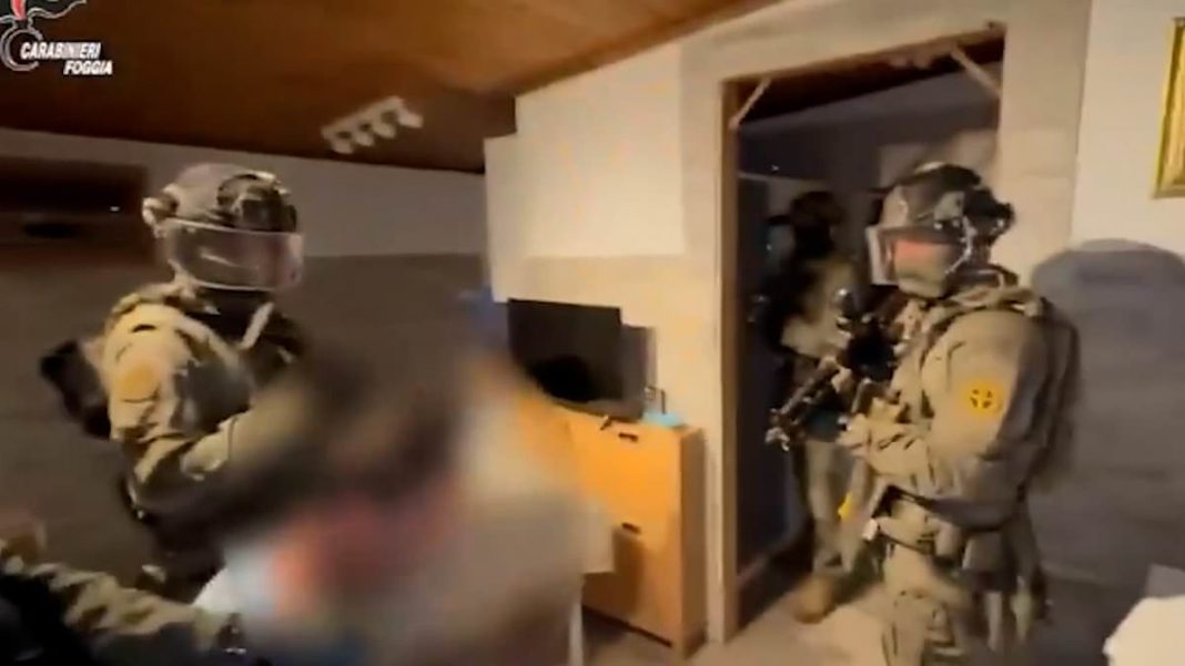 The Mafia boss got the shock of his life as he woke up to find a gun barrel in his face