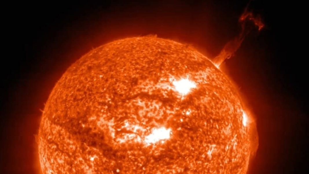 The CMEs were launched from the sun between October 11 and 13.