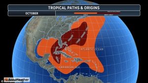 Models have suggested that the tropical wave could become a tropical threat with a path to the US