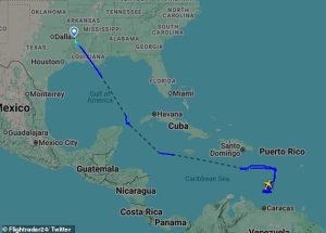 The bombers took off from Shreveport, Louisiana, starting at 2:50am ET