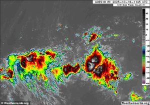 Meteorologists are monitoring a tropical wave moving west in the Atlantic Ocean, warning it could intensify in the coming days as it barrels closer to the US