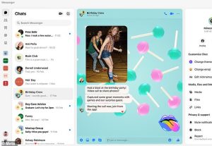 Meta, Facebook's parent company, has announced that it will be 'deprecating' the Messenger app for desktop on Windows and Mac (pictured)