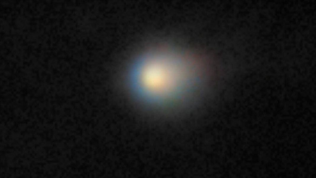 A Harvard scientist warned interstellar visitor could perform a 'technological action' eight days after moving behind the sun on Tuesday