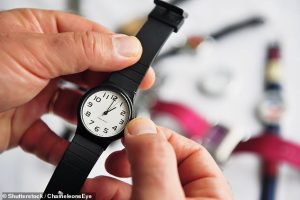 In the early hours of tomorrow morning the clocks will jump back an hour, giving everyone a bit longer in bed (stock image)