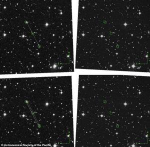 Transients were more likely to be spotted the day after a nuclear test was conducted, eliminating the possibility of the spots be a result of the explosion