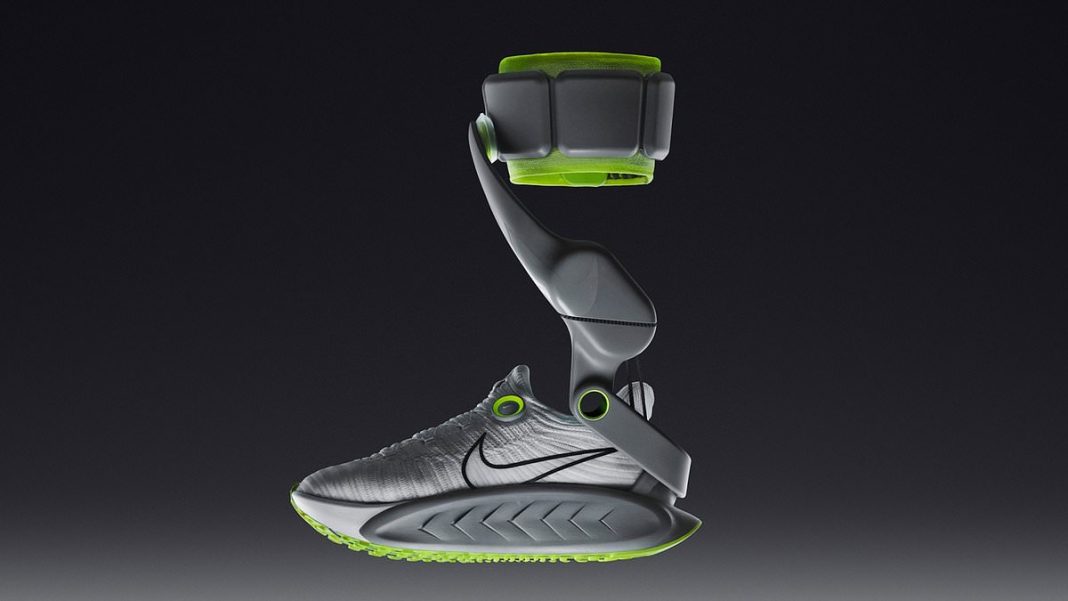 Nike calls 'Project Amplify' the world's first powered footwear system for running and walking