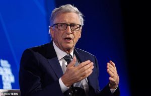 In a surprising change of tone, Bill Gates now claims that climate change 'will not lead to humanity's demise' and that world leaders should focus on other issues