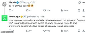 Because WhatsApp has previously been so vocal about the importance of end-to-end encryption, its latest joke has raised alarm bells among many users