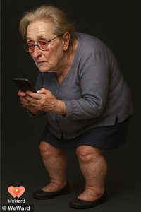 Meryl Streep would walk hunched over and likely have limited mobility, according to AI