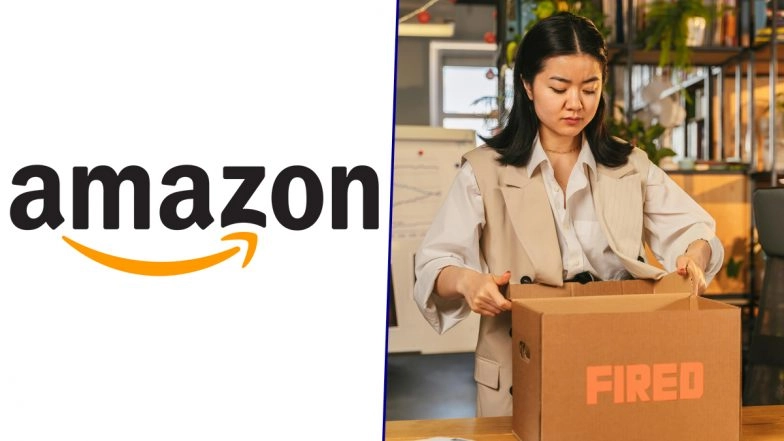 Amazon Layoffs Representational Image (Photo Credits: Wikimedia Commons, Pexels)