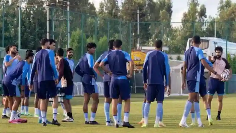 India National Football team (Photo Credit; X/@IndianFootball)