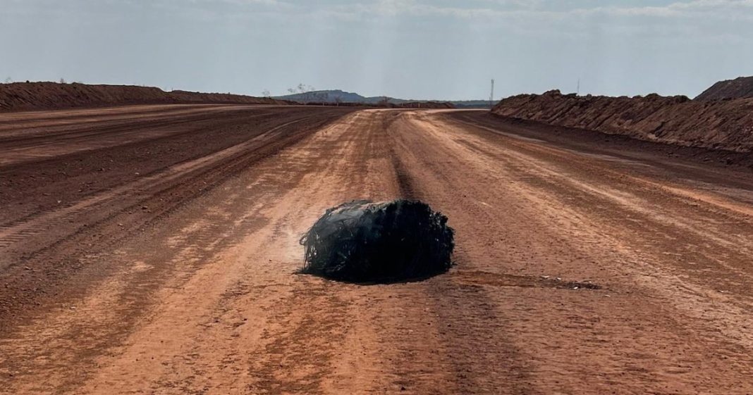Suspected space debris discovered in the Pilbara region of Western Australia.