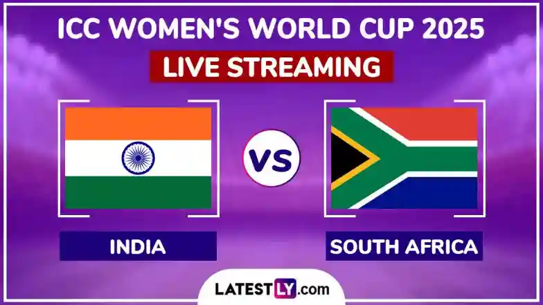IND vs SA Live Streaming (LatestLY)