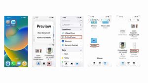 Quickly find your saved scans in the Files app under Preview, where you can open, edit or share them. (Kurt "CyberGuy" Knutsson)