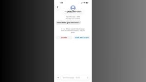 Scams often start with small talk, and even a simple "How about golf tomorrow?" can be a trap. (Kurt "CyberGuy" Knutsson)