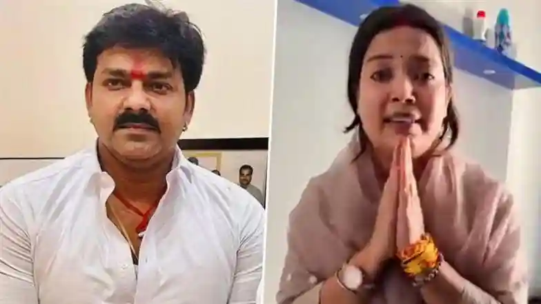 Pawan Singh; Jyoti Singh (Photo Credits: Instagram)