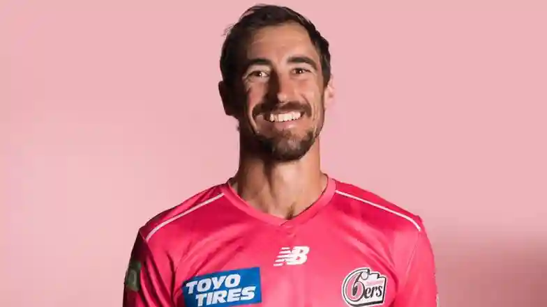 Mitchell Starc will play for Sydney Sixers in BBL 2025-26 (Photo Credit:X@SixersBBL)