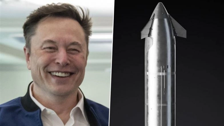 Elon Musk, Starship Rocket (Photo Credits: Wikimedia Commons, SpaceX)