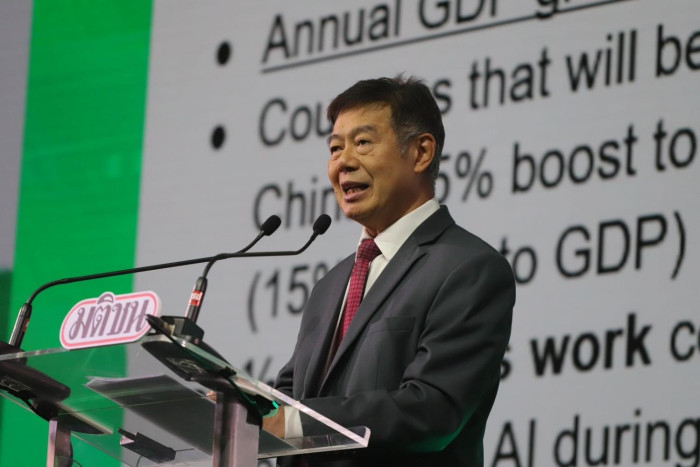 Mr Supavud says Thailand needs to broaden its embrace of AI and technology.