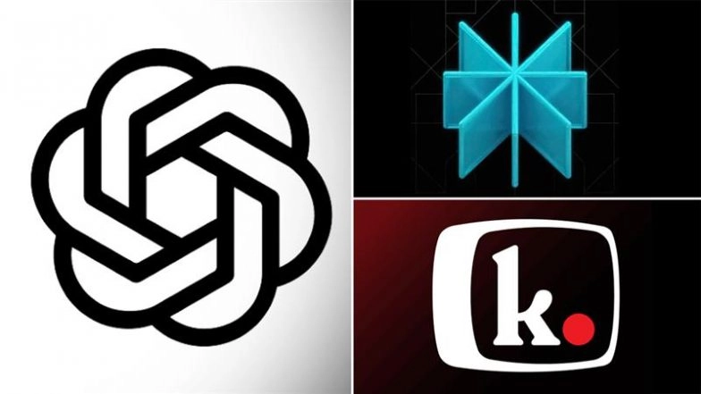 ChatGPT, Perplexity and Kuku TV Logos (Photo Credits: Google Play)