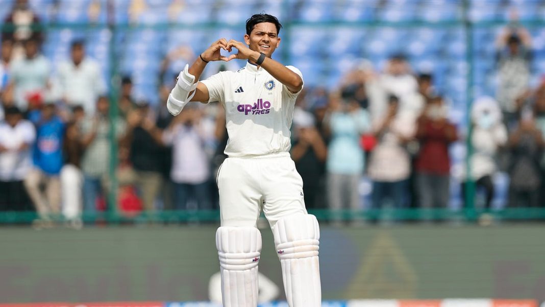 Yashasvi Jaiswal. | (Image Credits: BCCI X)