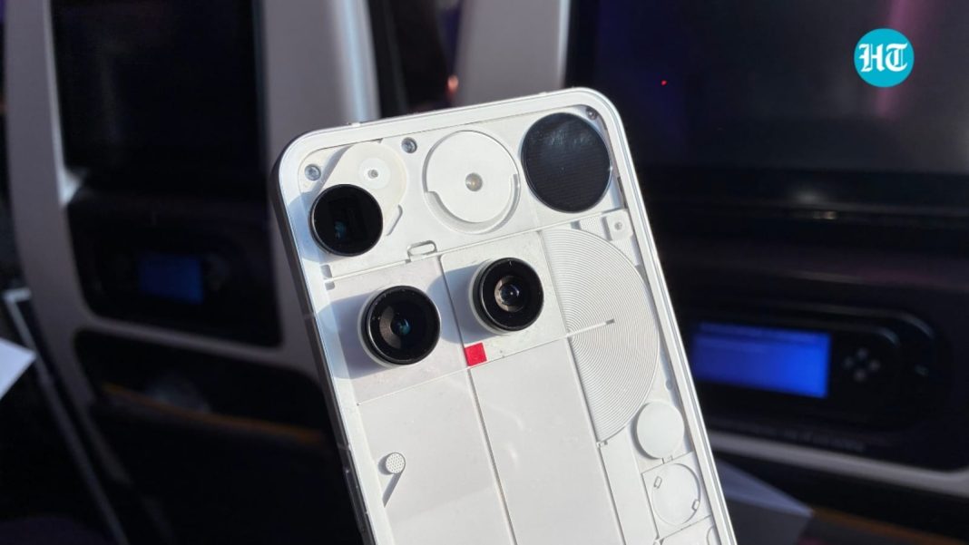 Nothing Phone 3 features a 50MP triple camera setup.