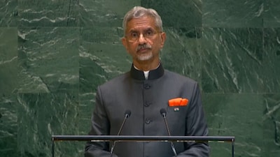 S Jaishankar addresses the UNGA | Image: X