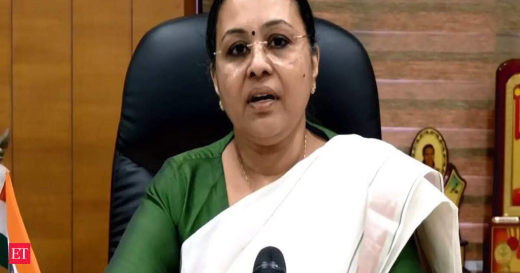 Kerala Health Minister Veena George