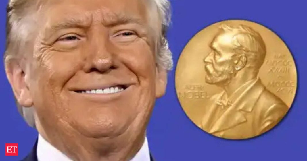 Donald Trump has ambition of winning Nobel Peace Prize.