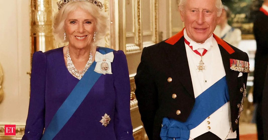 Britain's Queen Camilla, left, and King Charles III's visit to Vatican marks a historic step in path of unity between two churches
