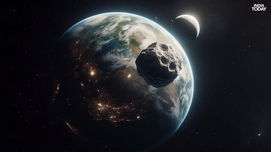 2024 YR4 was detected by the El Sauce Observatory in Chile. (Photo: Generative AI/India Today)