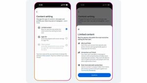 Due to the decision of the parents, teens can have higher restrictions on the Instagram app, especially under 16. (Meta)