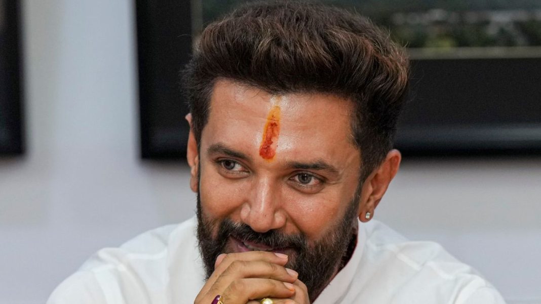 Union Minister and Lok Janshakti Party (LJP) leader Chirag Paswan | PTI