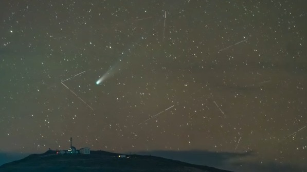 Comet Lemmon was first discovered by astronomers using the Mount Lemmon Survey in Arizona. (File Photo)