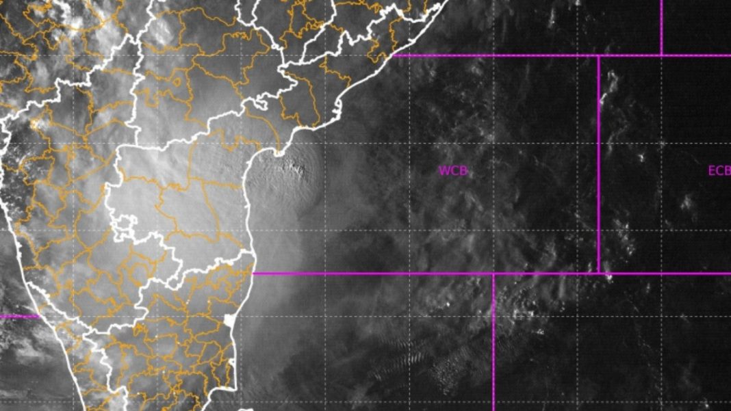 Cyclone Montha as seen by INSAT-3DR. (Photo: IMD)