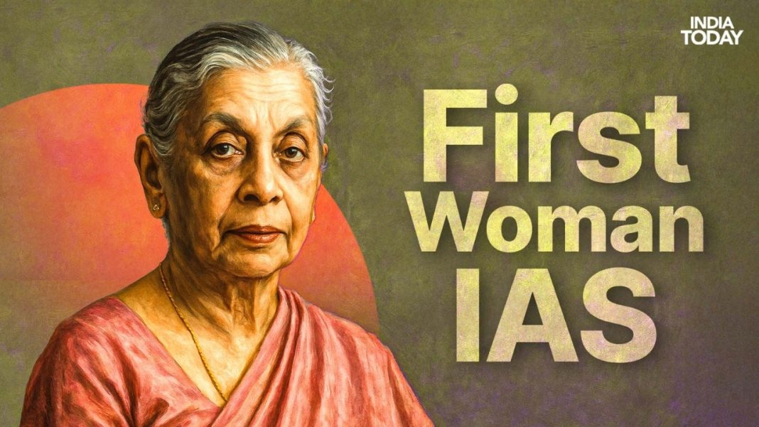 first woman IAS officer of independent India was Anna Rajam Malhotra.