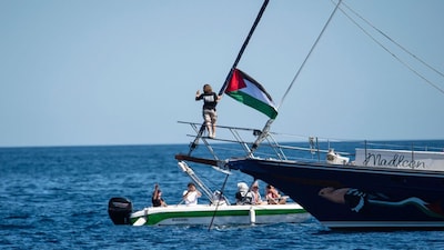 Freedom Flotilla Intercepted 220 km Off Gaza by Israeli Navy (Representative Image)