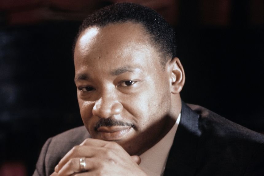 Civil rights activist Dr. Martin Luther King Jr. in a 1967 photo.
