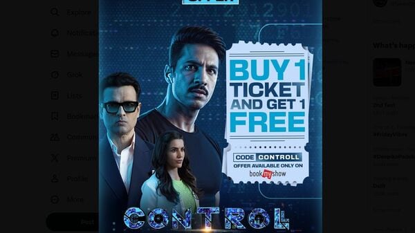 'Controll' featuring Rohit Roy premiered on October 10.