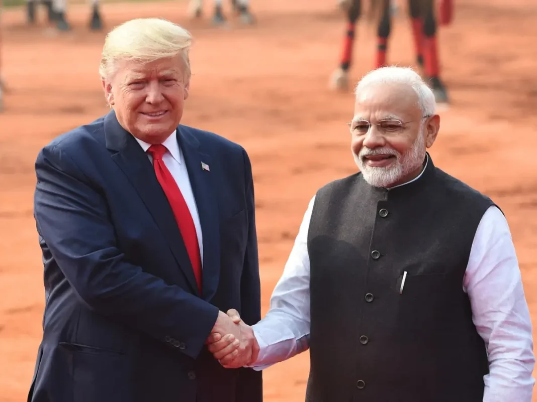 US President Donald Trump and Indian PM Narendra Modi