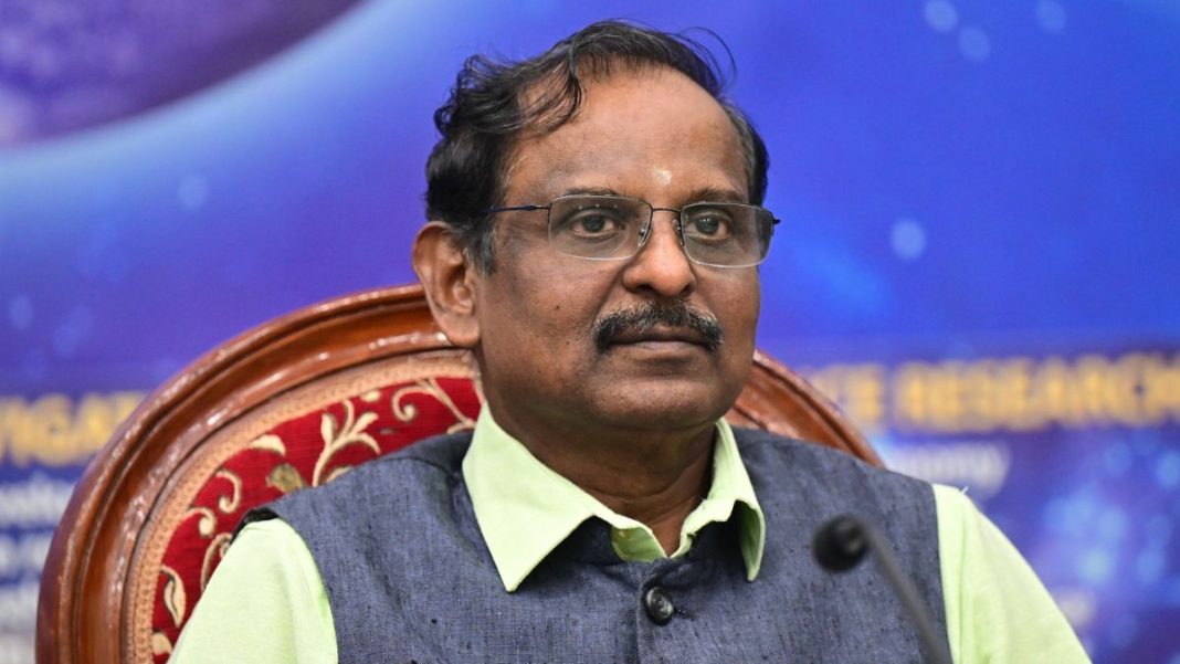 ISRO Chairman V Narayanan talks at the ISRO HQ in Bengaluru | Bhanu Prakash Chandra