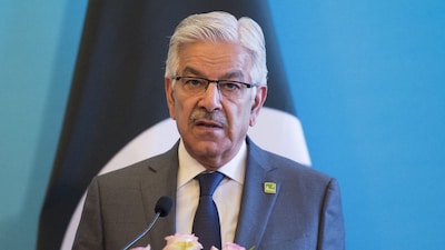 Pakistan’s Defence Minister Khawaja Asif (Image: AP/file)