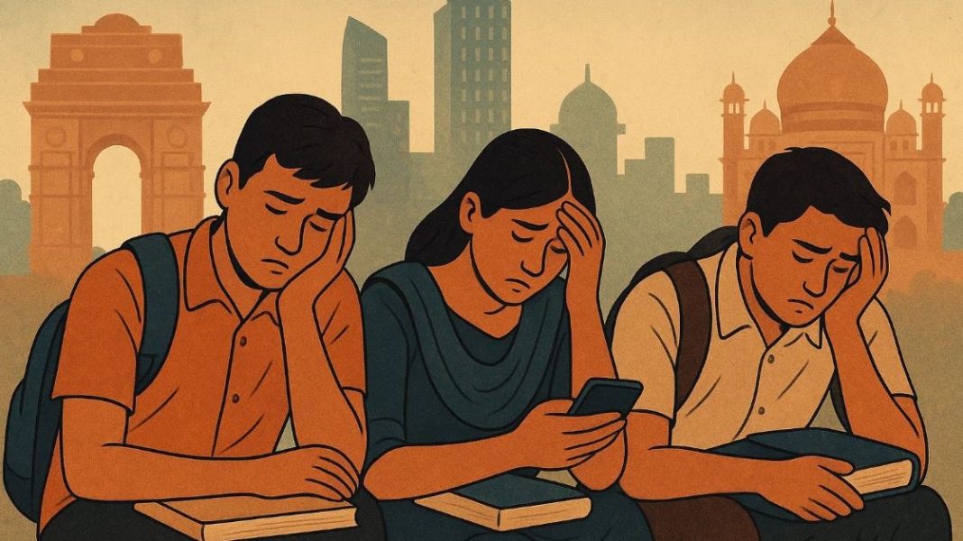 Majority of Indian students grapple with anxiety and depression amid academic pressure