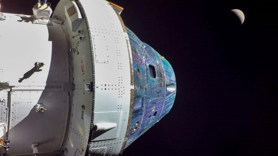 The areas inside the capsule are designed to have the most radiation shielding. (Photo: Nasa)