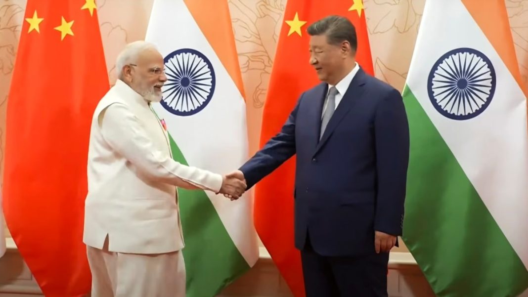 PM Modi meets Xi Jinping at SCO in Tianjin