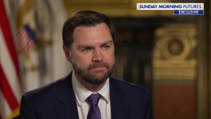 Vice President J.D. Vance speaks to Fox Business' Maria Bartiromo in an interview that appears on "Sunday Morning Futures" tomorrow. (Fox Business / FOXBusiness)